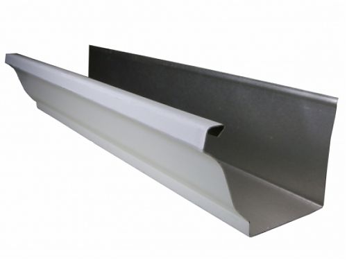 5" K style Seamless gutter .032" thickness price per foot "cut and drop" local delivery only (pricing for 100ft or more of gutter ordered) $50 dollar delivery fee for all orders under 100ft or order total of 400 or less