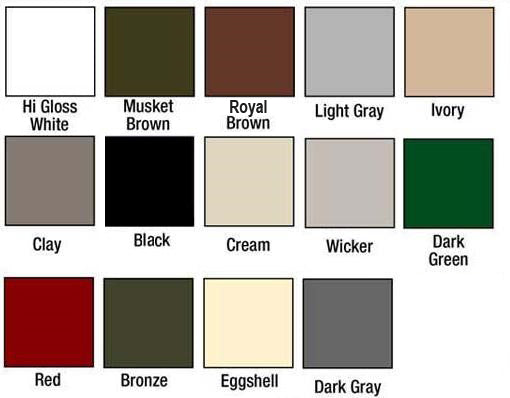 5" K style Seamless gutter .032" thickness price per foot "cut and drop" local delivery only (pricing for 100ft or more of gutter ordered) $50 dollar delivery fee for all orders under 100ft or order total of 400 or less