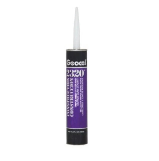 Geocel 2320 Gutter, Narrow Seam Sealant (10.3oz, Clear)